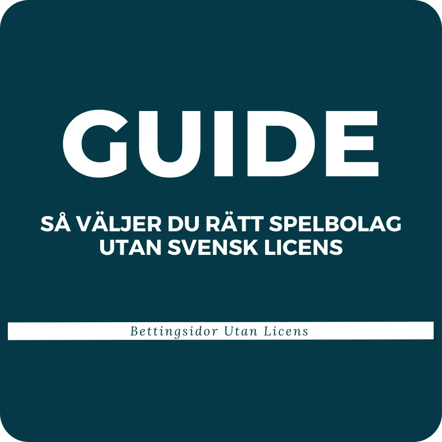 Guide bettingsidor utan licens
